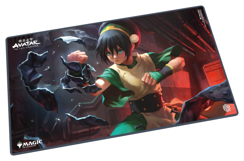 ULTIMATE GUARD - STITCHED PLAYMAT MTG AVATAR: THE LAST AIRBENDER - TOPH, THE FIRST METALBENDER
