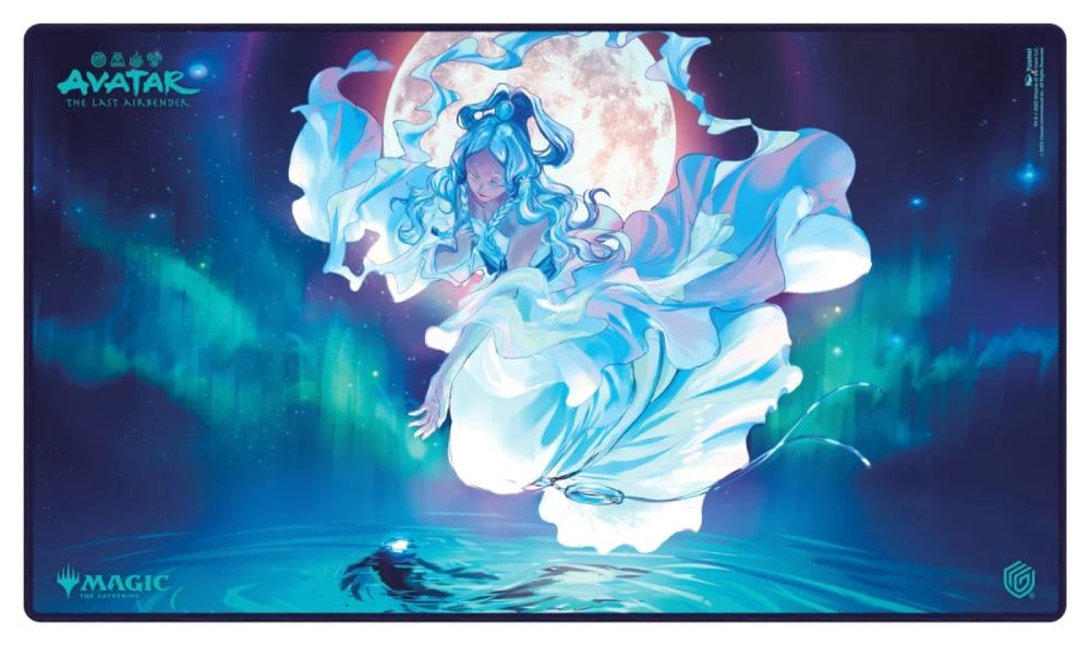 ULTIMATE GUARD STITCHED PLAYMAT MTG AVATAR: THE LAST AIRBENDER - YUE MOON SPIRIT
