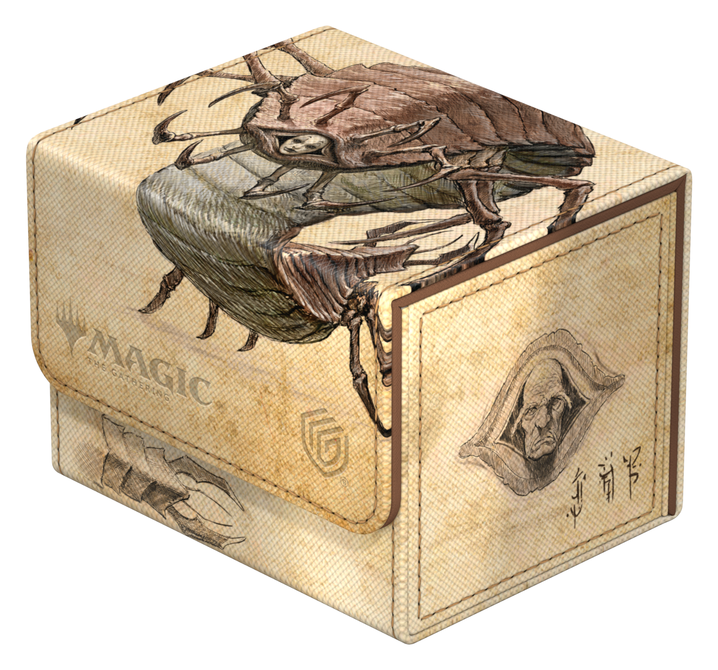 ULTIMATE GUARD DECK CASE SIDEWINDER 100+ XENOSKIN MTG AVATAR: THE LAST AIRBENDER - BLACK MYTHIC - KOH, THE FACE STEALER