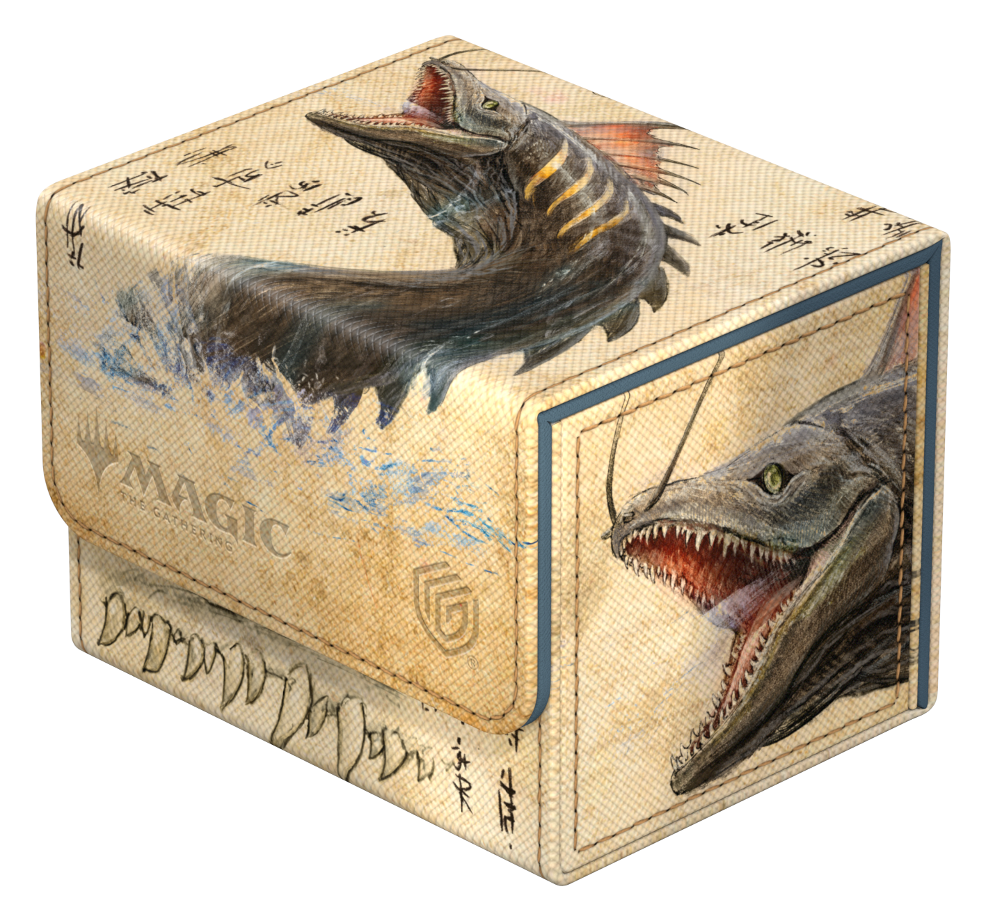 ULTIMATE GUARD DECK CASE SIDEWINDER 100+ XENOSKIN MTG AVATAR: THE LAST AIRBENDER - BLUE RARE - UNAGI OF KYOSHI ISLAND