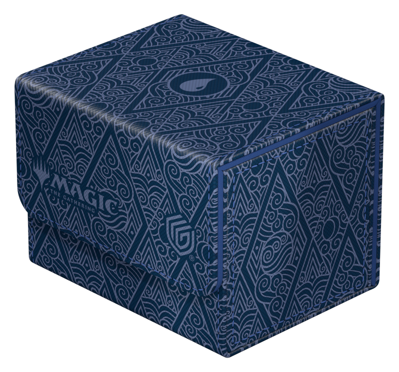 ULTIMATE GUARD DECK CASE SIDEWINDER 100+ XENOSKIN MTG AVATAR: THE LAST AIRBENDER - MANA SYMBOL BLUE