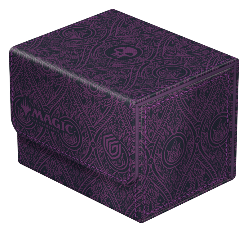 ULTIMATE GUARD DECK CASE SIDEWINDER 100+ XENOSKIN MTG AVATAR: THE LAST AIRBENDER - MANA SYMBOL BLACK