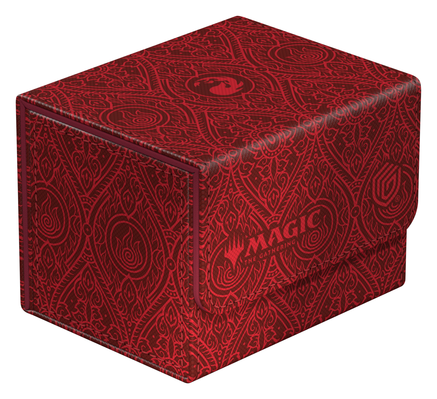 ULTIMATE GUARD DECK CASE SIDEWINDER 100+ XENOSKIN MTG AVATAR: THE LAST AIRBENDER - MANA SYMBOL RED