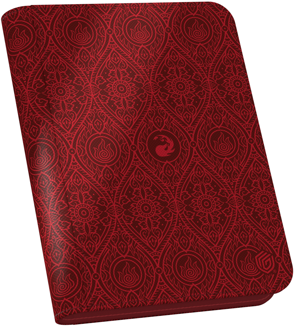 ULTIMATE GUARD ZIPFOLIO 160 XENOSKIN MTG AVATAR: THE LAST AIRBENDER - MANA SYMBOL RED