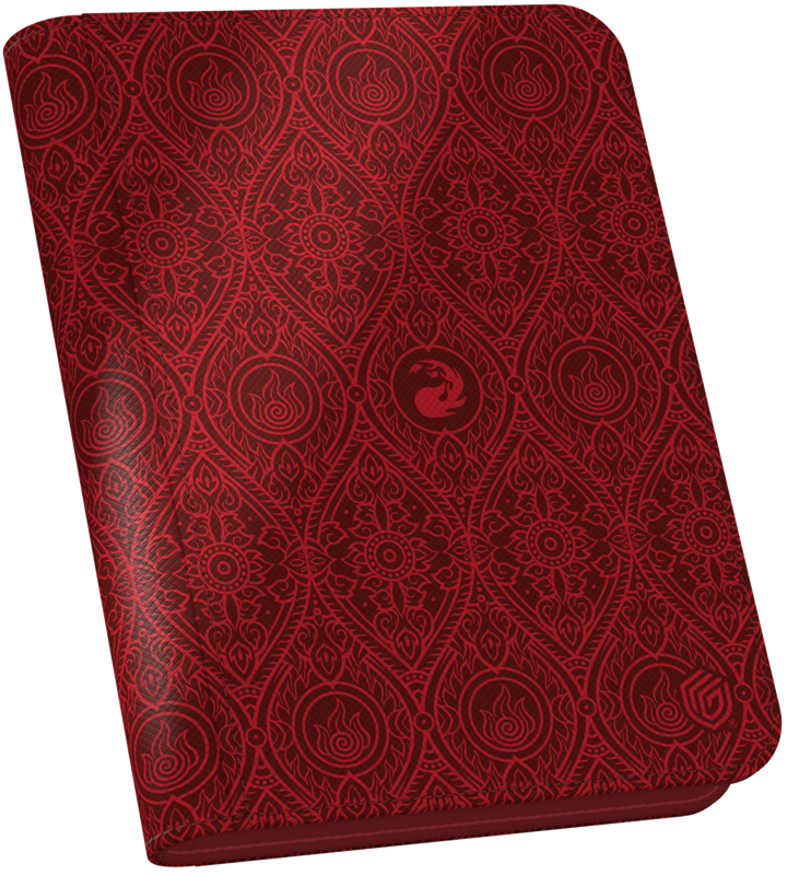 ULTIMATE GUARD ZIPFOLIO 160 XENOSKIN MTG AVATAR: THE LAST AIRBENDER - MANA SYMBOL RED