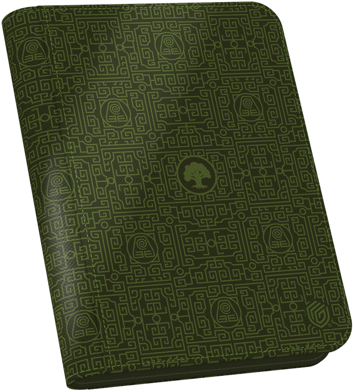 ULTIMATE GUARD ZIPFOLIO 160 XENOSKIN MTG AVATAR: THE LAST AIRBENDER - MANA SYMBOL GREEN