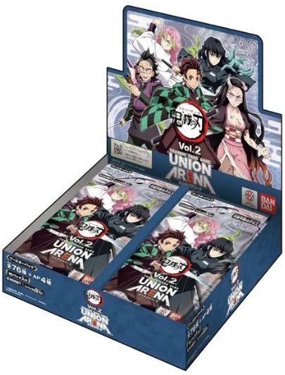 (PRE-ORDER) UNION ARENA DEMON SLAYER KIMETSU NO YAIBA VOLUME 2 BOOSTER BOX