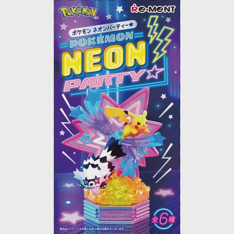POKEMON MYSTERY BLIND BOX - NEON PARTY