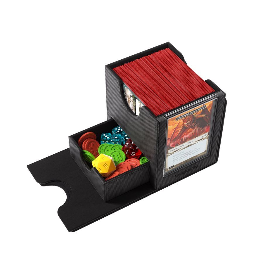GAMEGENIC DECK BOX: SIDEKICK PRO XL: BLACK (100 CT)