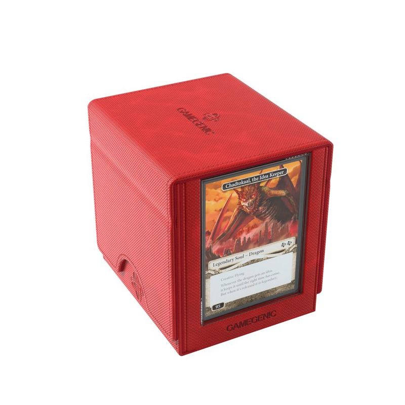GAMEGENIC DECK BOX: SIDEKICK PRO XL: RED (100 CT)