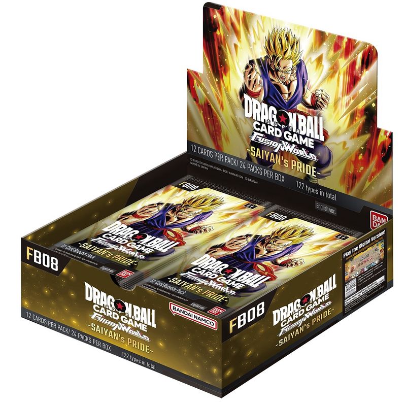 DBS FUSION WORLD FB08 08 SAIYAN'S PRIDE BOOSTER BOX