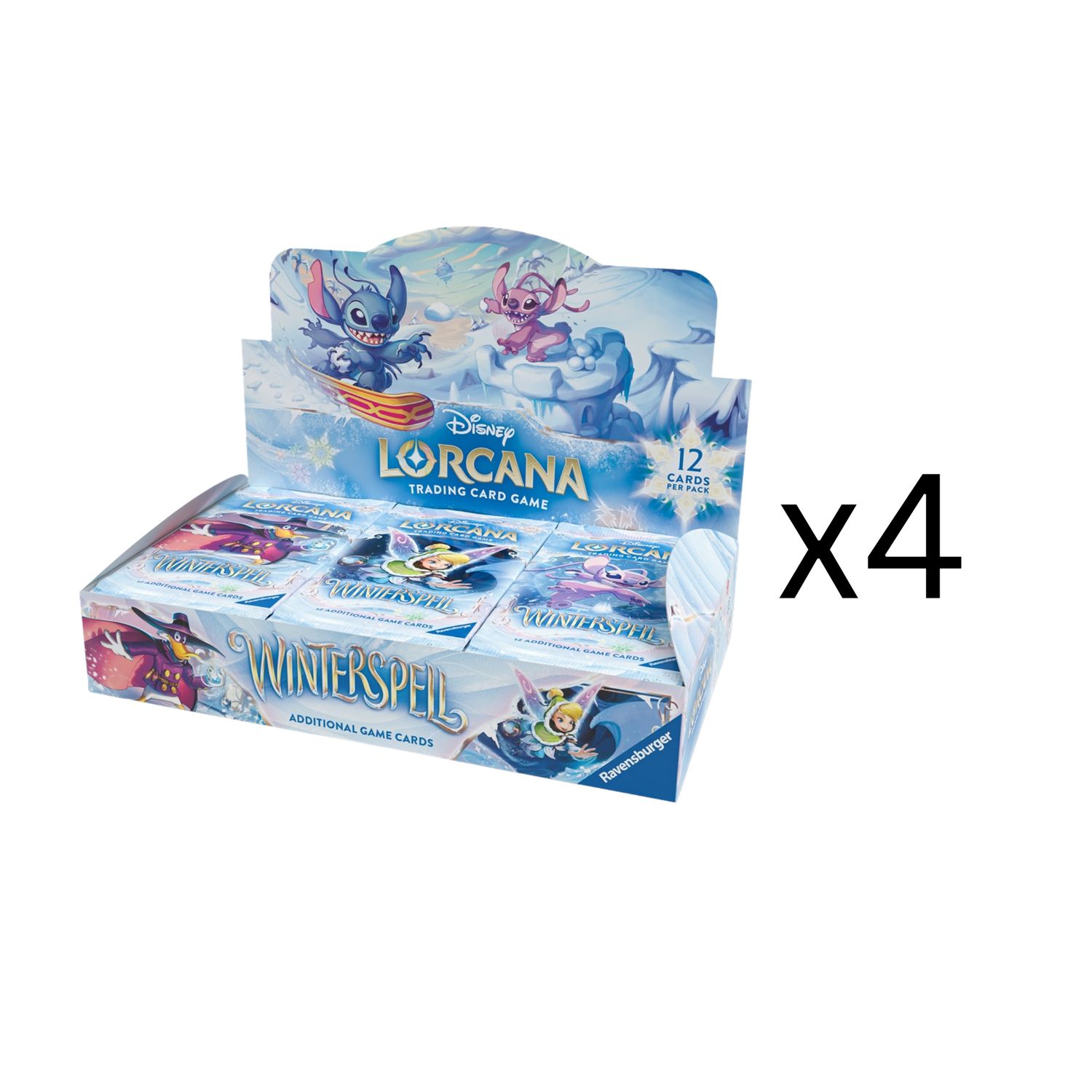 (PRE-ORDER) DISNEY LORCANA SET 11 WINTERSPELL BOOSTER BOX CASE (x4)