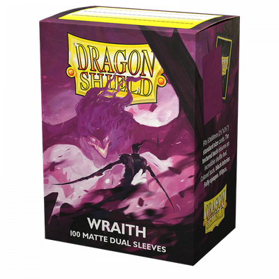 DRAGON SHIELD SLEEVES DUAL MATTE WRAITH 100CT