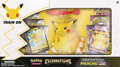 POKEMON CELEBRATIONS PIKACHU VMAX FIGURE COLLECTION