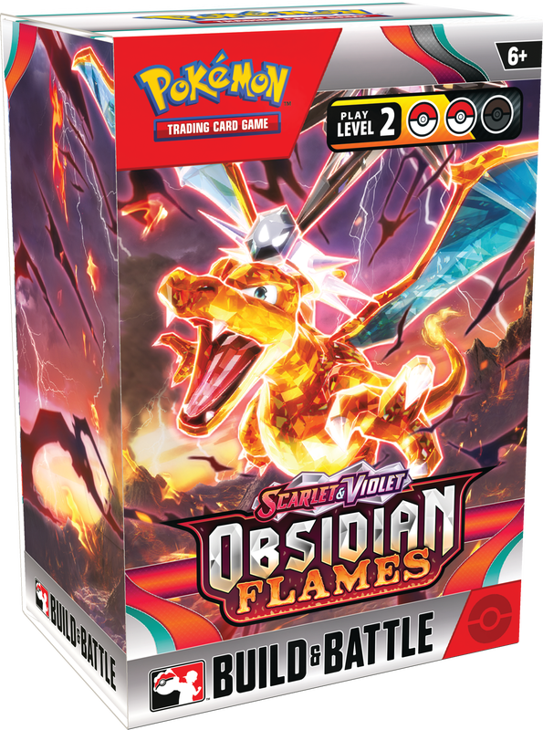 POKEMON SV3 OBSIDIAN FLAMES BUILD &amp; BATTLE BOX