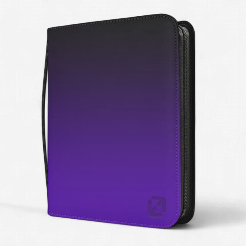EVORETRO TOPLOADER BINDER 3X3 (216 CARDS) - PURPLE