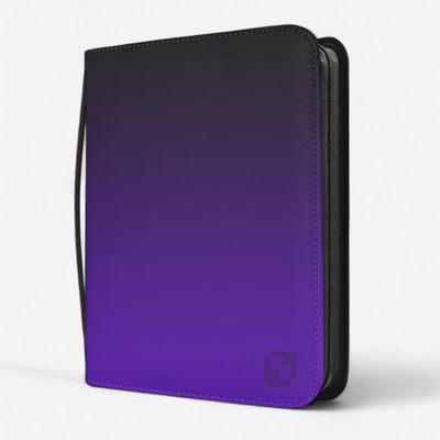 EVORETRO TOPLOADER BINDER 3X3 (216 CARDS) - PURPLE