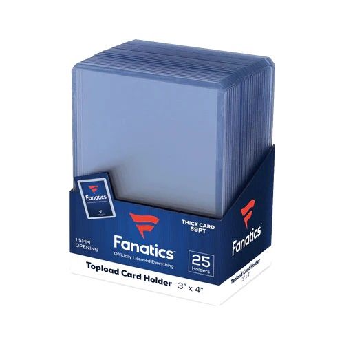 FANATICS  TOPLOADER CARD HOLDER 59PT (25 PACK)