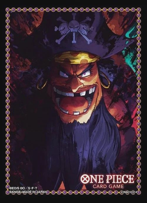 ONE PIECE CG SLEEVES TCG+ LE V3  - MARSHALL D TEACH