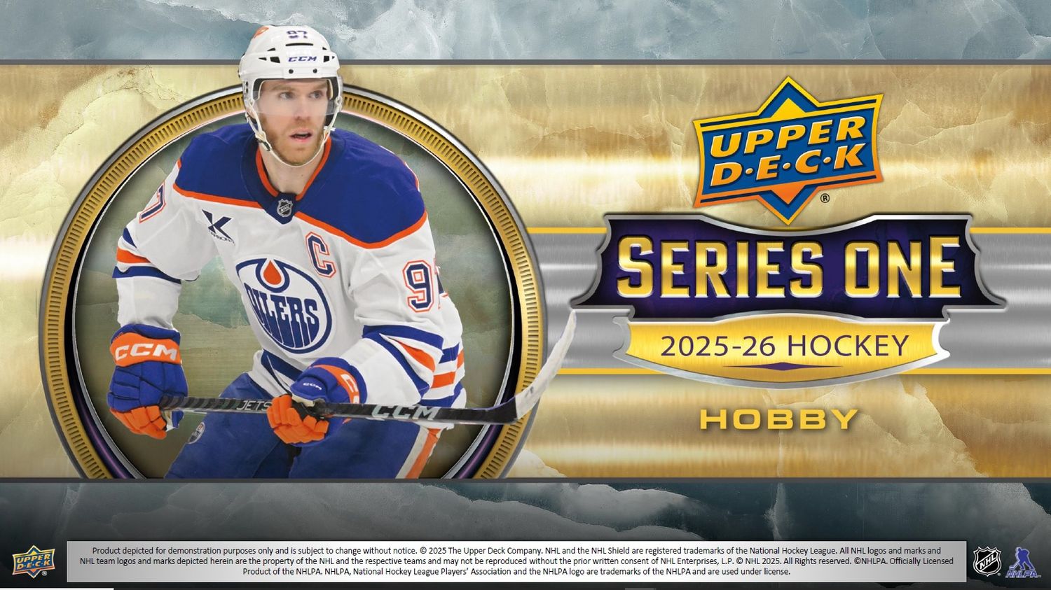2025-26 UPPER DECK HOCKEY SERIES 1 HOBBY BOX