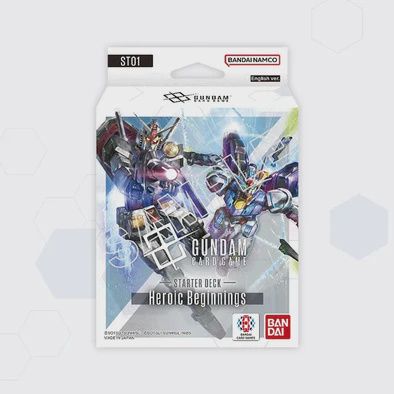 GUNDAM CARD GAME ST-01 HEROIC BEGINNINGS STARTER DECK