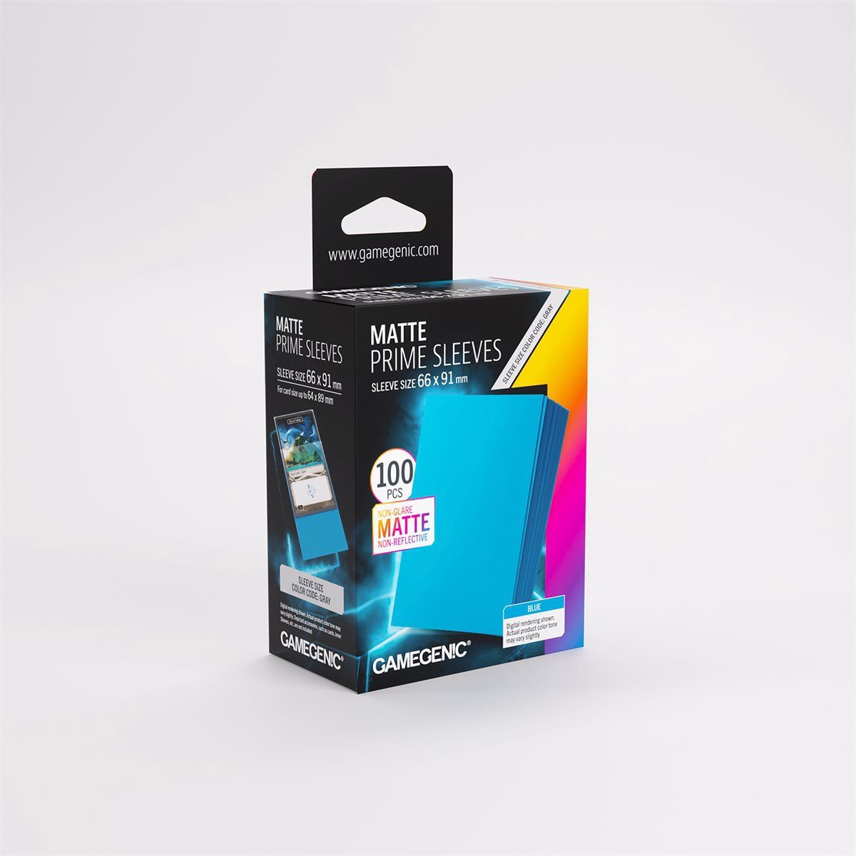 GAMEGENIC: MATTE PRIME SLEEVES: BLUE