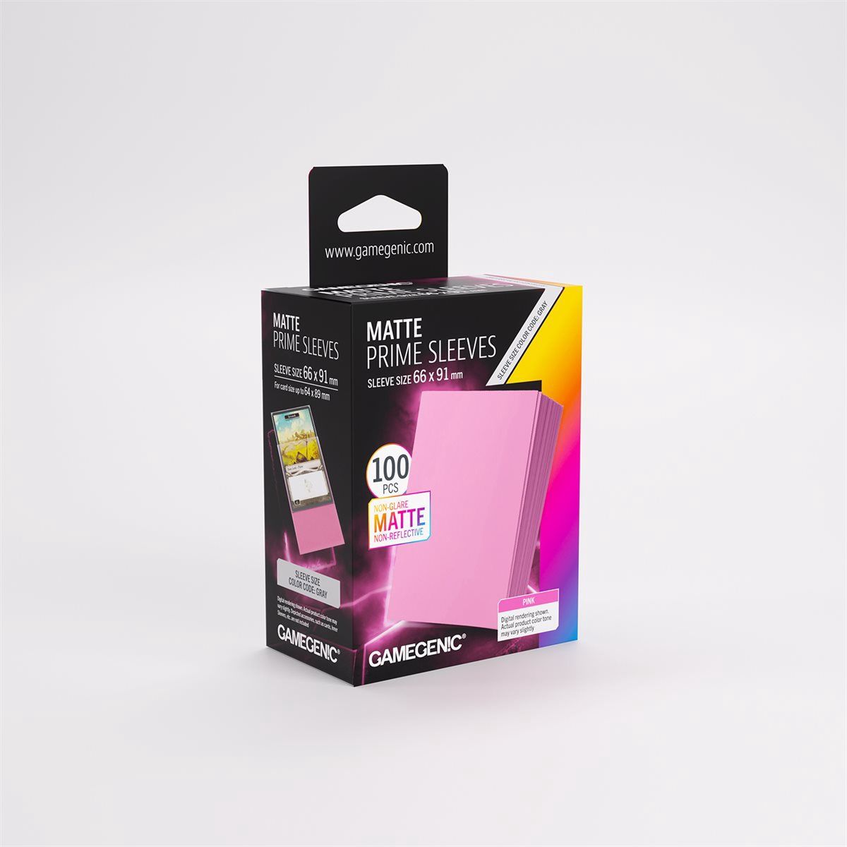 GAMEGENIC: MATTE PRIME SLEEVES: PINK