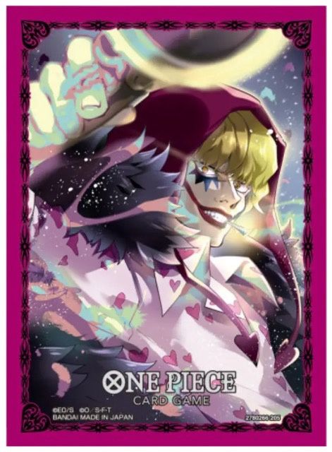 ONE PIECE CG SLEEVES SET 11 - DONQUIXOTE ROSINANTE