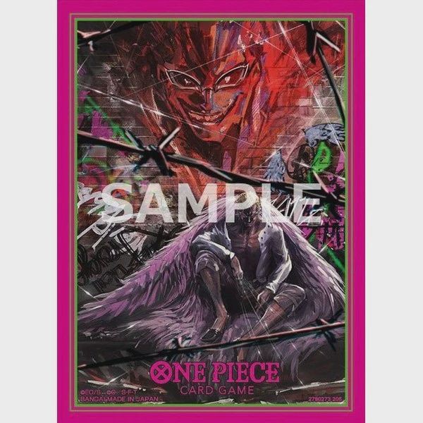 ONE PIECE CG SLEEVES TCG+ LE V4 - DONQUIXOTE DOFLAMINGO