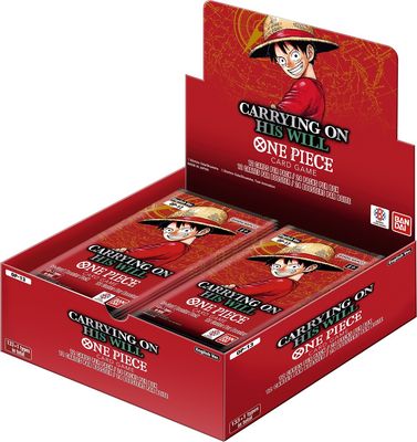 ONE PIECE CG OP-13 CARRYING ON HIS WILL BOOSTER BOX
