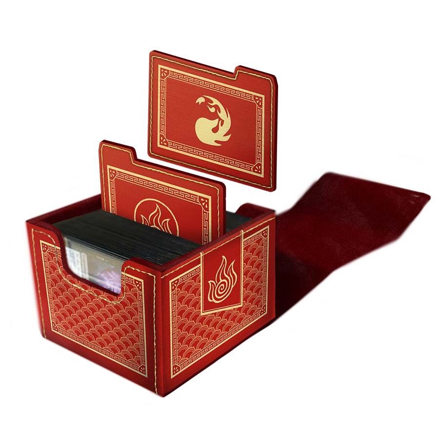 GATHERERS TAVERN MTG AVATAR THE LAST AIRBENDER DOMARU DECK BOX - FIRE