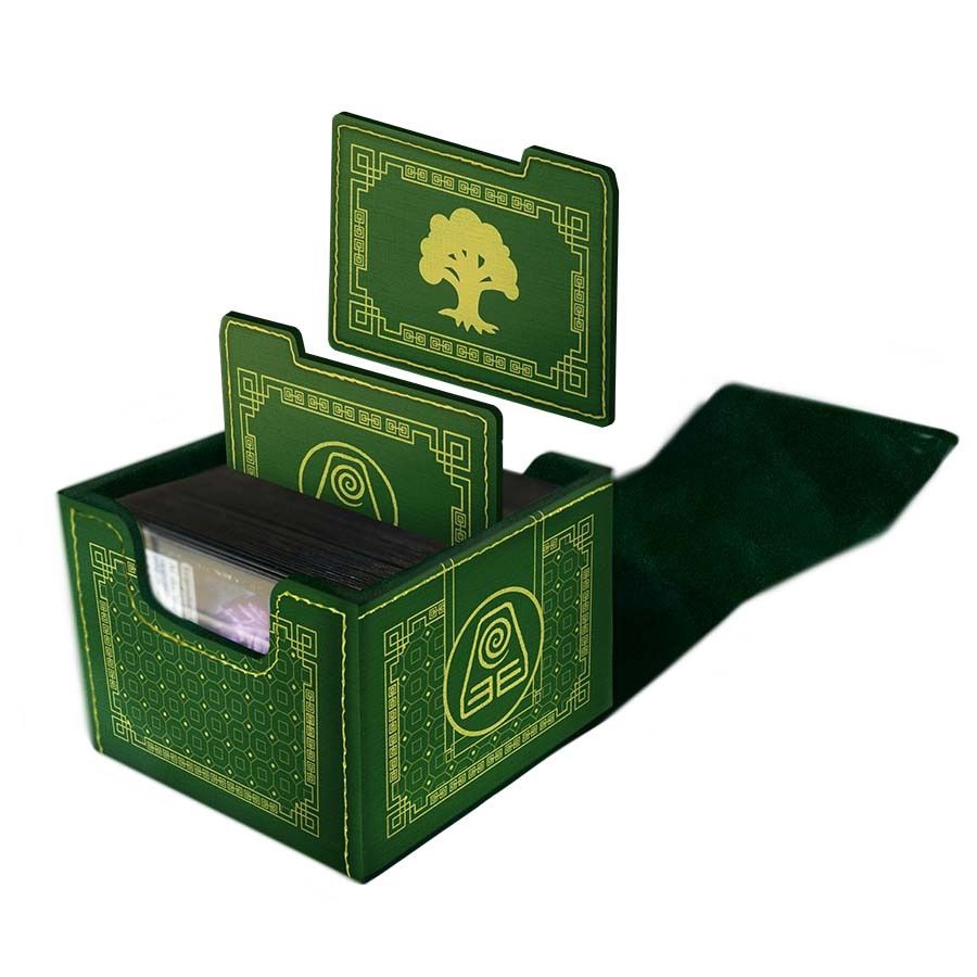 GATHERERS TAVERN MTG AVATAR THE LAST AIRBENDER DOMARU DECK BOX - EARTH