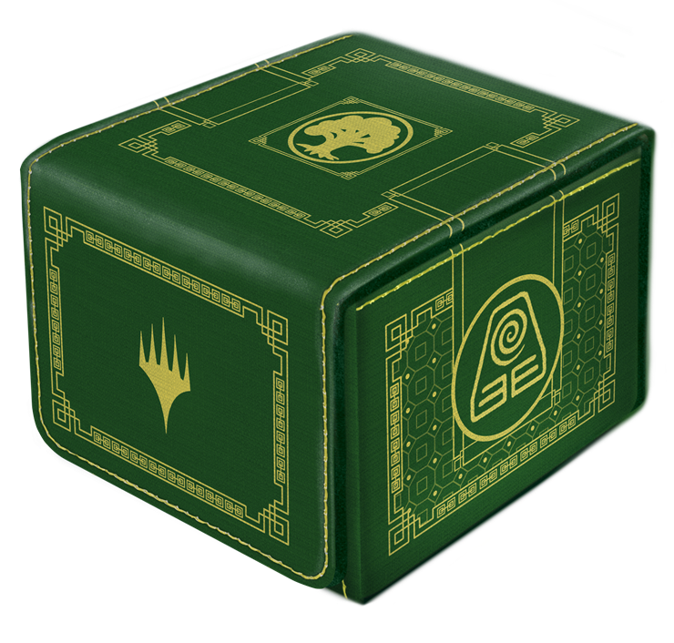 GATHERERS TAVERN MTG AVATAR THE LAST AIRBENDER DOMARU DECK BOX - EARTH