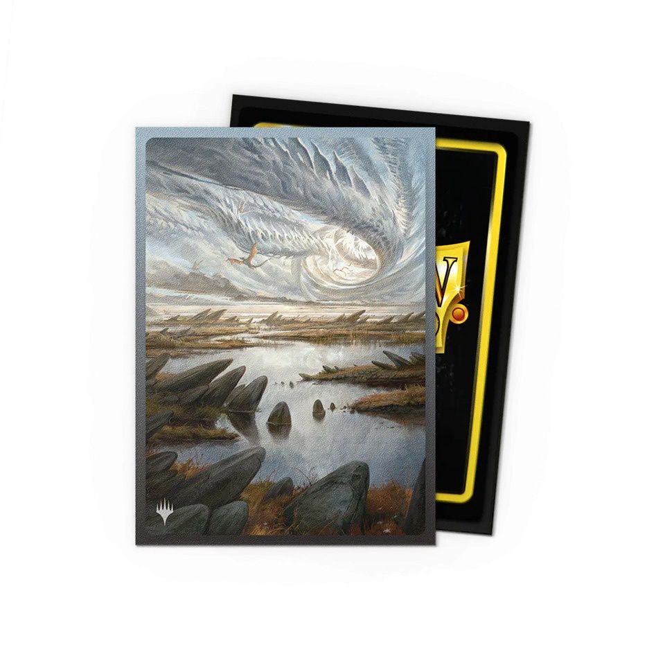 DRAGON SHIELD SLEEVES MAGIC THE GATHERING LANDFALL SERIES MARSH FLATS