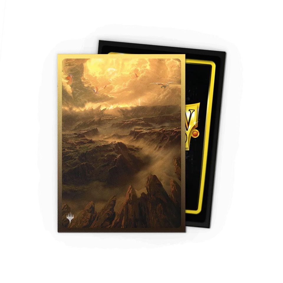 DRAGON SHIELD SLEEVES MAGIC THE GATHERING LANDFALL SERIES ARID MESA