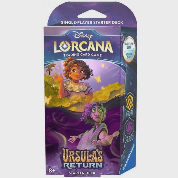 DISNEY LORCANA URSULA'S RETURN STARTER DECK - AMBER &amp; AMETHYST
