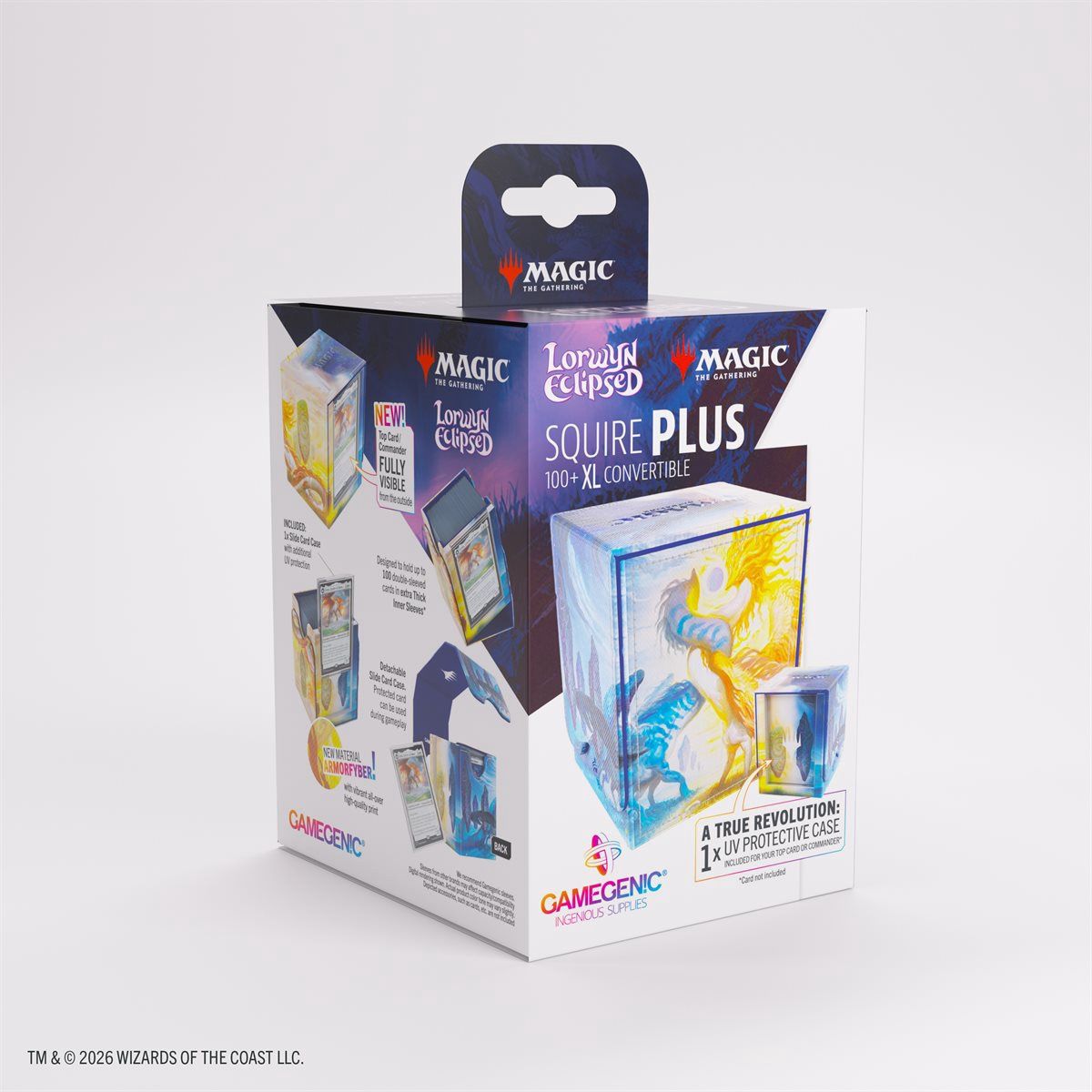 GAMEGENIC - MTG LORWYN ECLIPSED - DECK BOX - SQUIRE PLUS XL - CELESTIAL REUNION