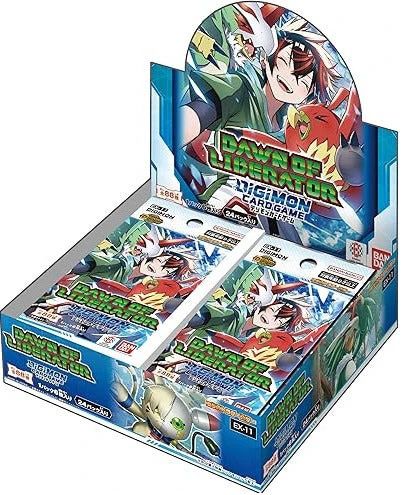 DIGIMON CG EX11 DAWN OF LIBERATOR EXTRA BOOSTER BOX
