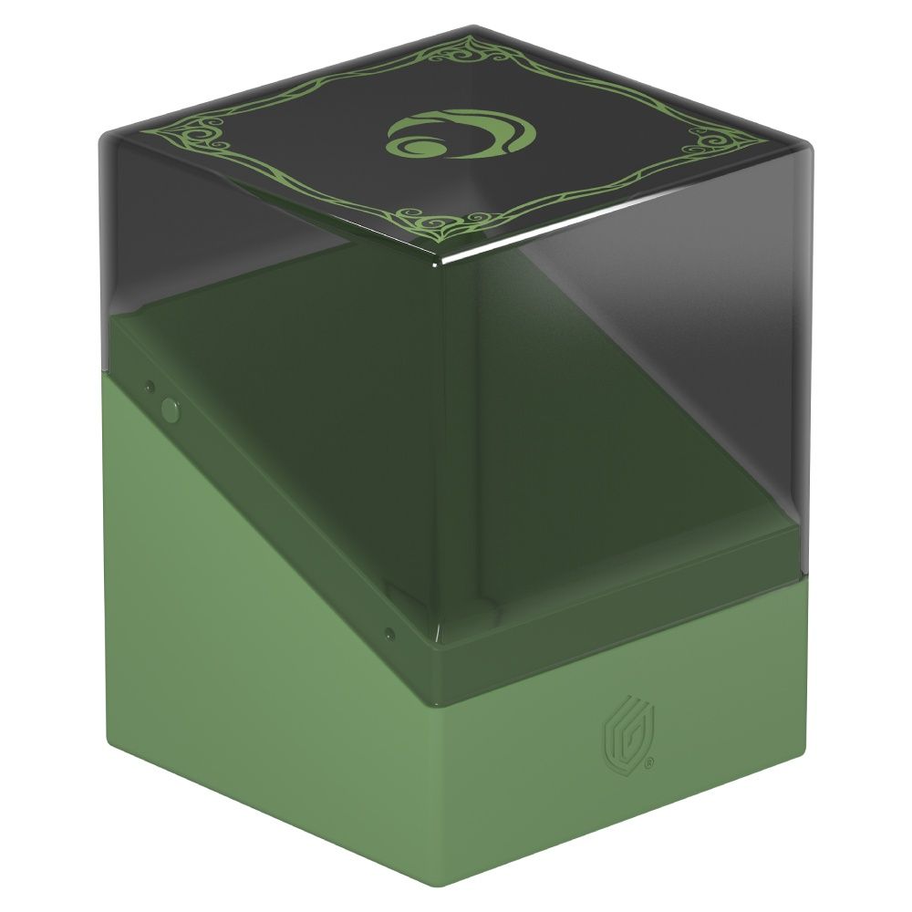 ULTIMATE GUARD DECK CASE BOULDER 100+ MTG LORWYN  ECLIPSED - BLACK/GREEN - ELVES