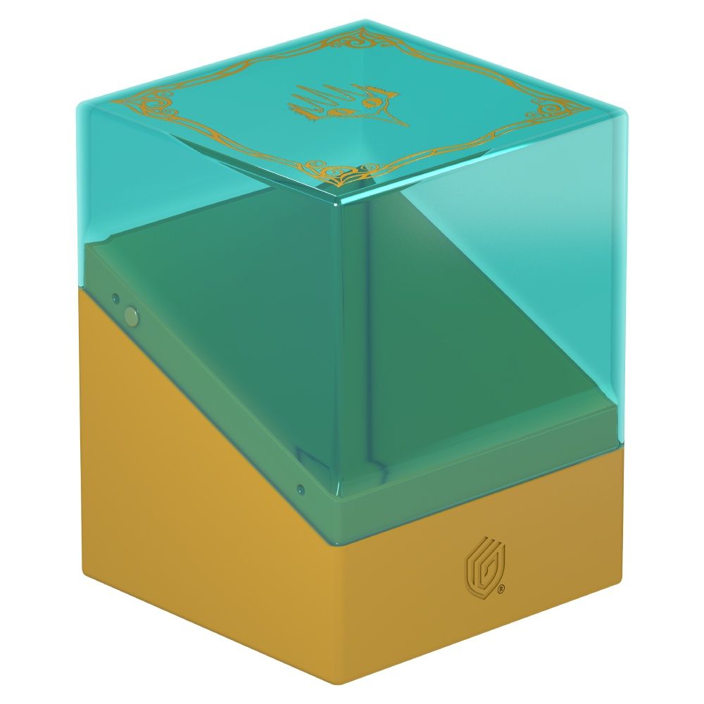 ULTIMATE GUARD DECK CASE BOULDER 100+ MTG LORWYN  ECLIPSED - BLUE/YELLOW - CHANGELINGS