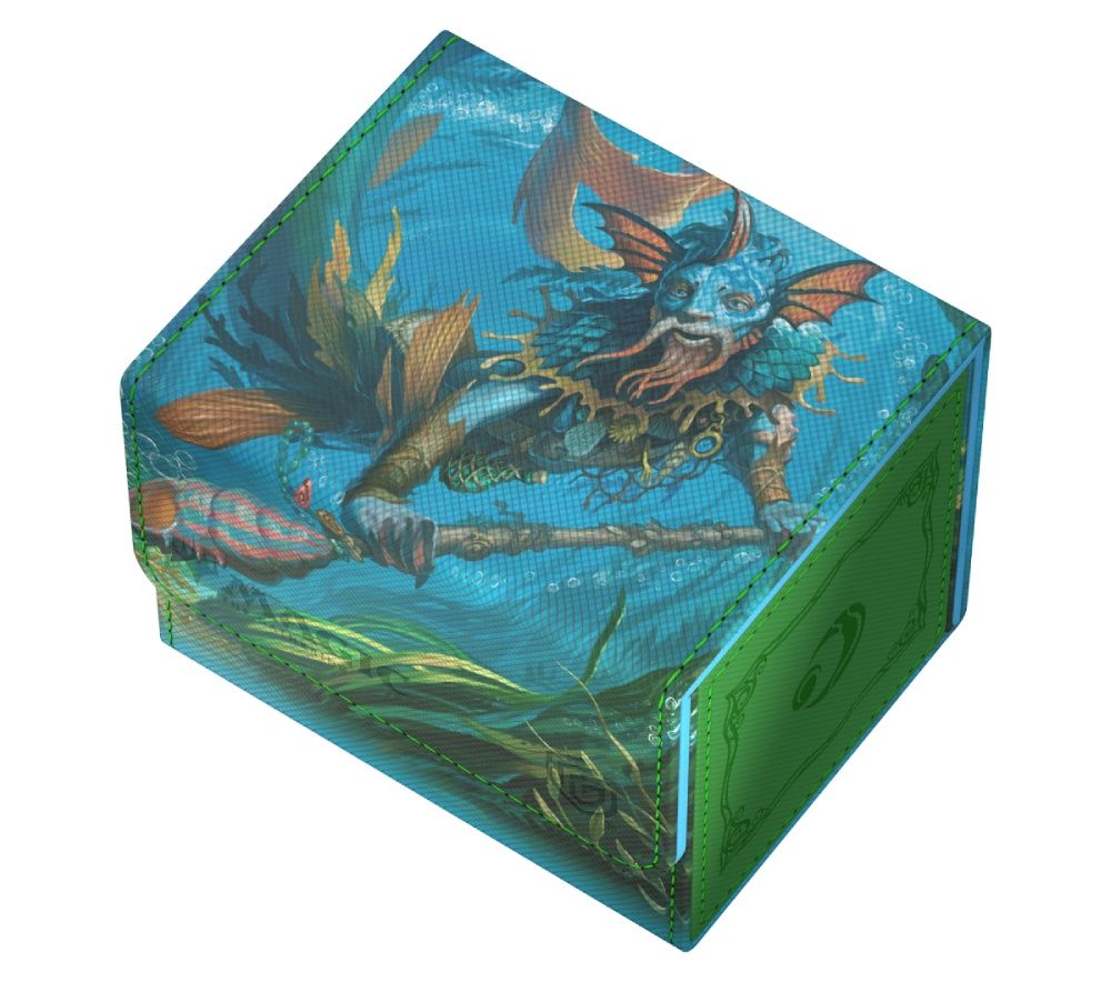 ULTIMATE GUARD DECK CASE SIDEWINDER 100+ XENOSKIN MTG LORWYN ECLIPSED - SYGG, WANDERWINE WISDOM