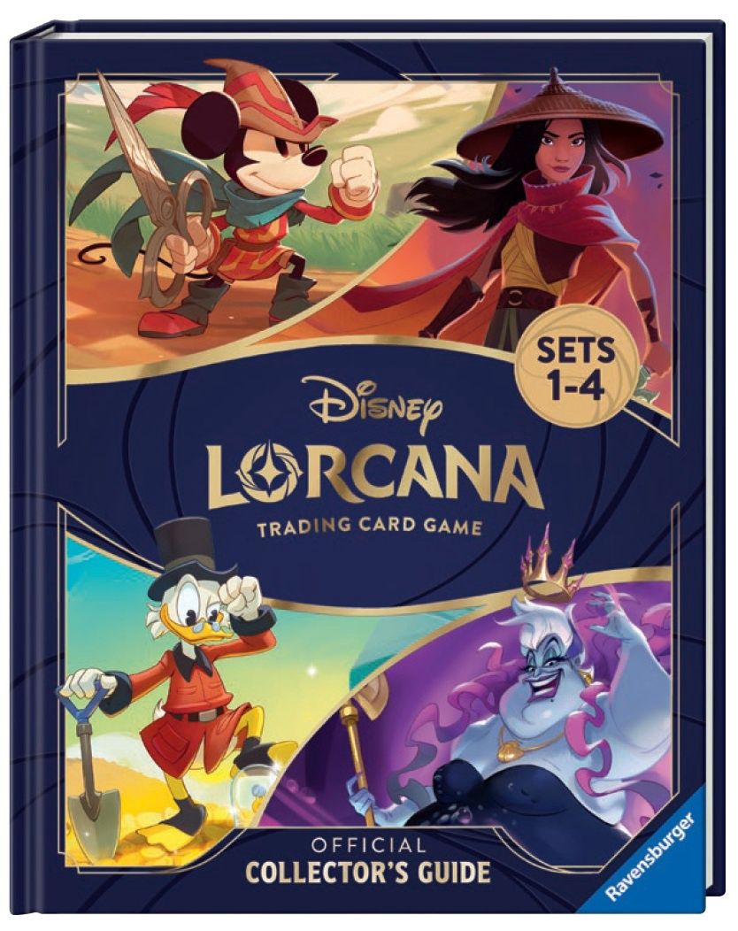 DISNEY LORCANA OFFICIAL COLLECTOR'S  GUIDE: SETS 1-4