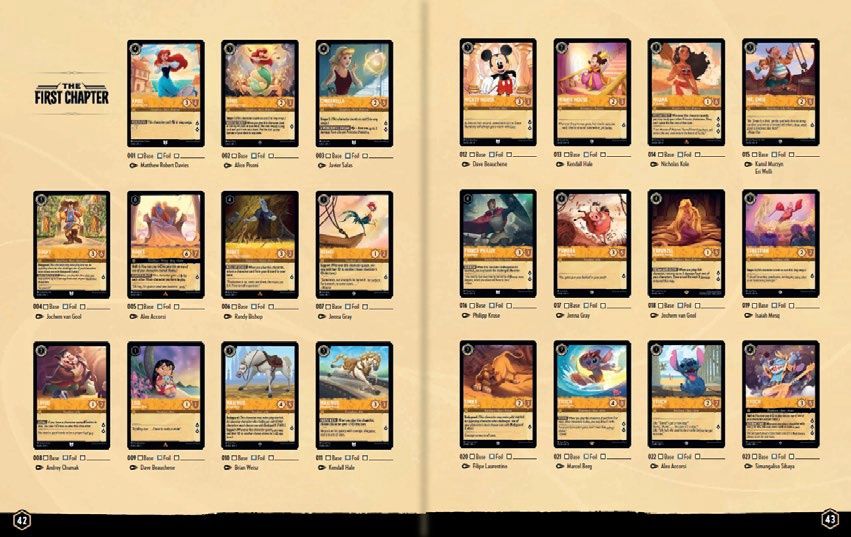 DISNEY LORCANA OFFICIAL COLLECTOR'S  GUIDE: SETS 1-4