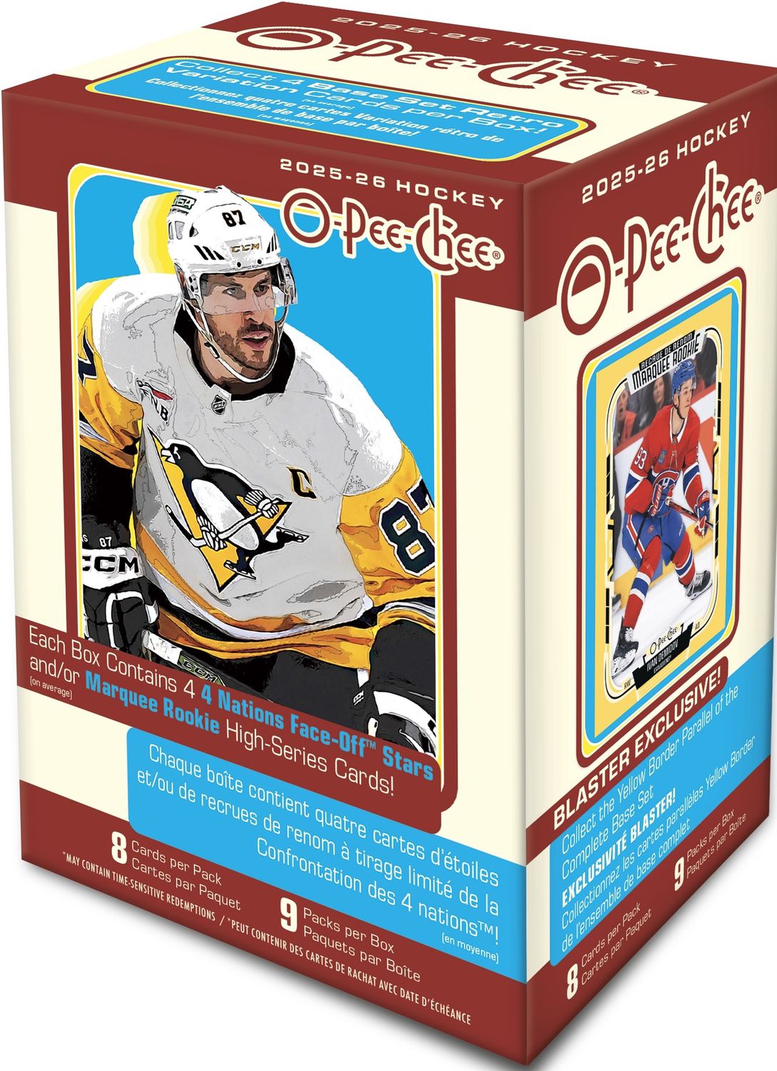 2025-26 UD O-PEE-CHEE HOCKEY BLASTER
