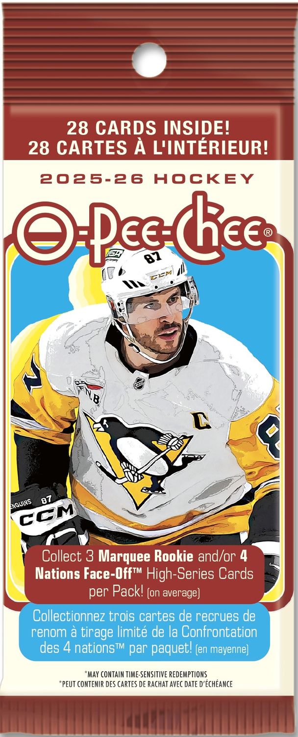 2025-26 UPPER DECK O-PEE-CHEE HOCKEY FAT PACK