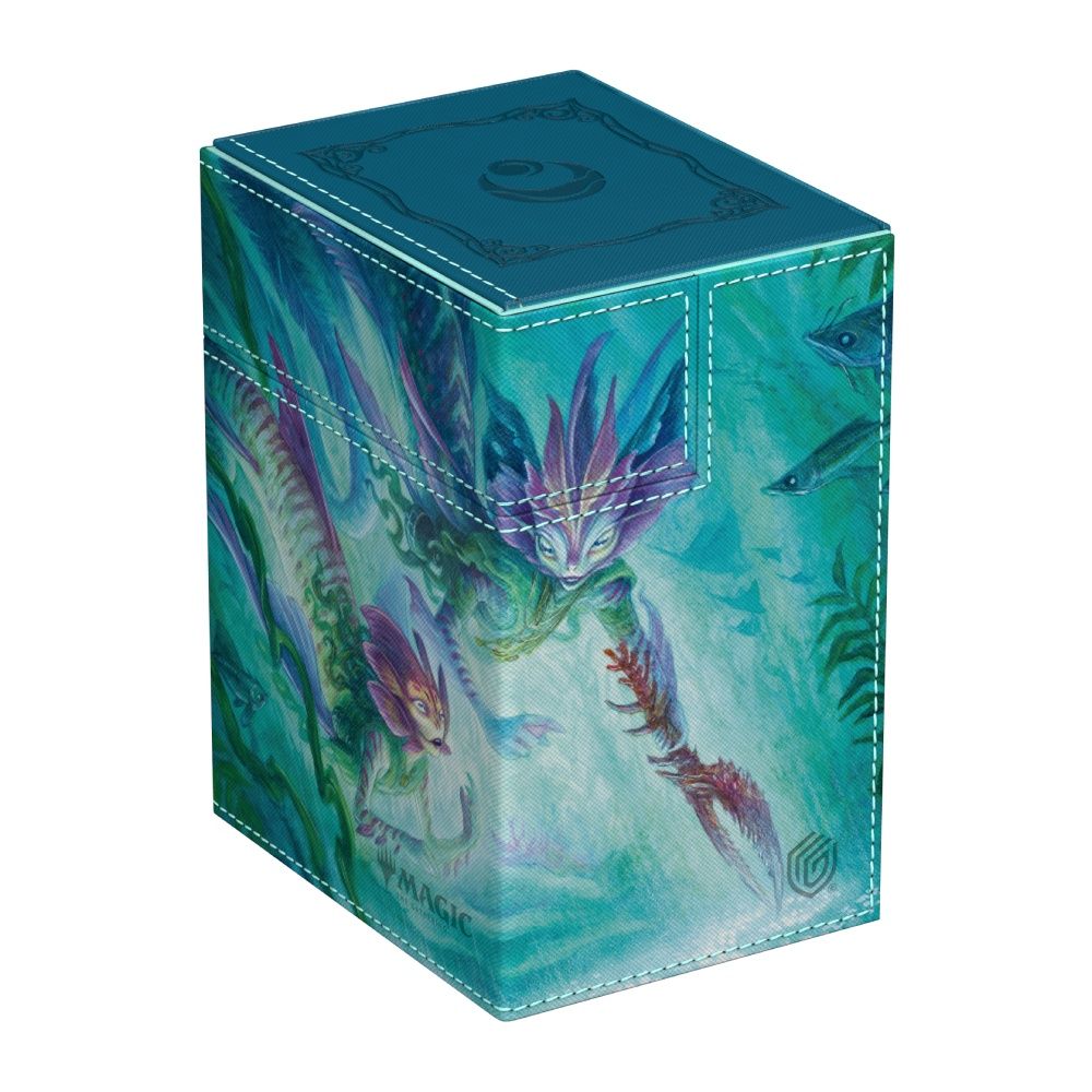 ULTIMATE GUARD FLIP N TRAY DECK CASE XENOSKIN MTG LORWYN ECLIPSED MERFOLK 133+