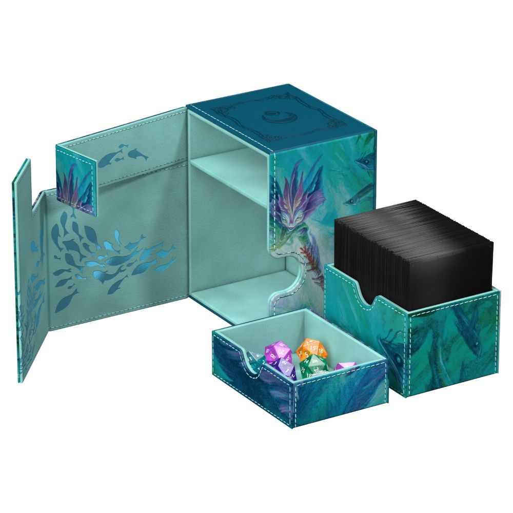 ULTIMATE GUARD FLIP N TRAY DECK CASE XENOSKIN MTG LORWYN ECLIPSED MERFOLK 133+