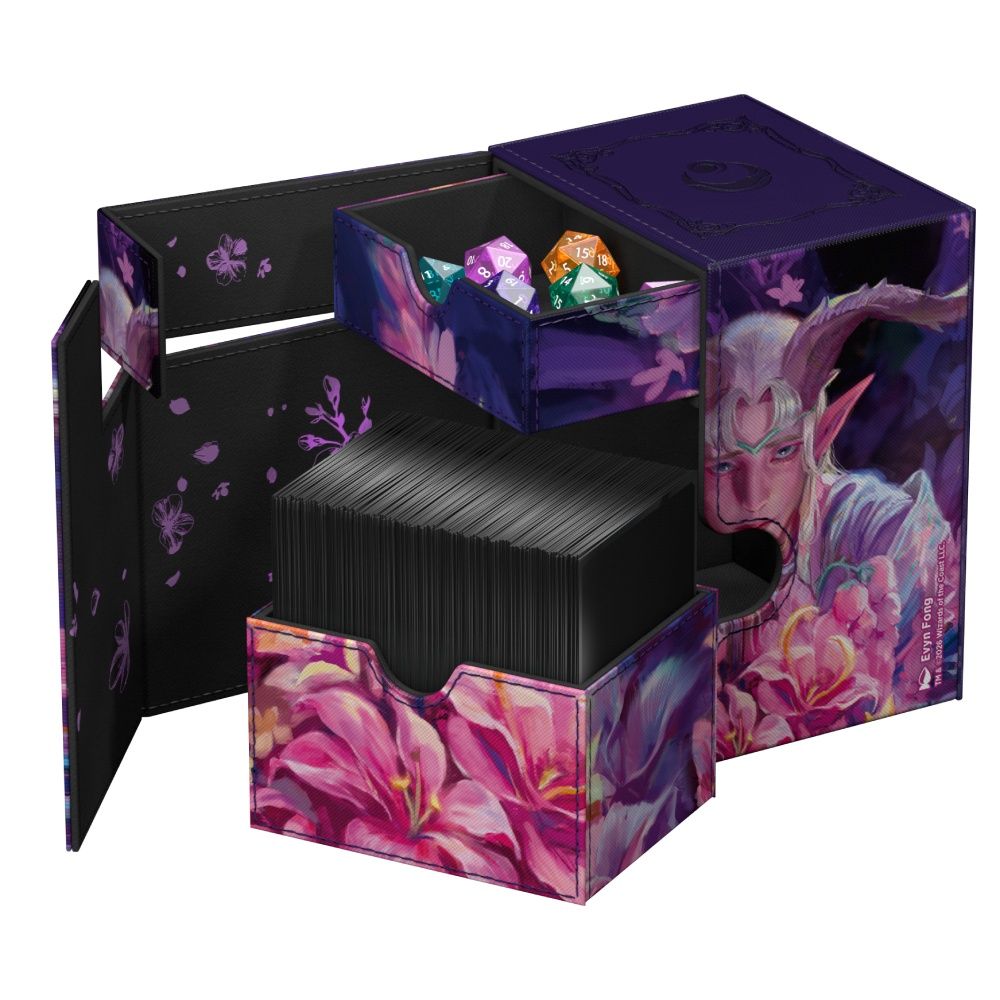 ULTIMATE GUARD FLIP N TRAY DECK CASE XENOSKIN MTG LORWYN ECLIPSED ELVES 133+