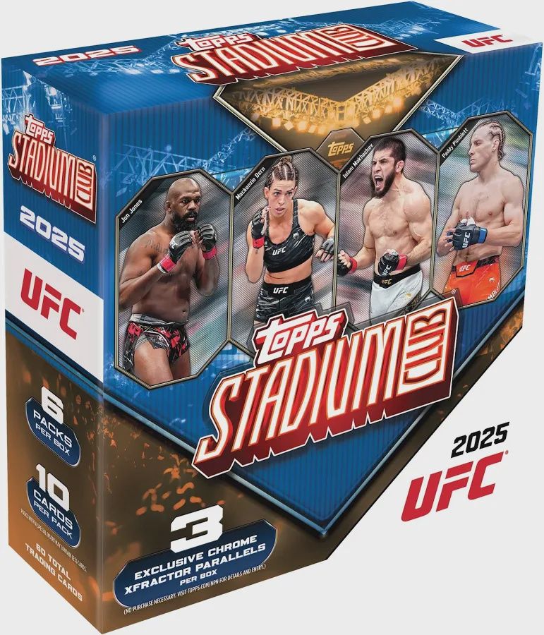 2025 TOPPS UFC STADIUM CLUB MEGA BOX
