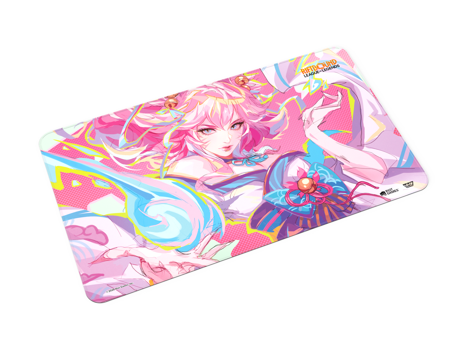 RIFTBOUND LEAGUE OF LEGENDS TCG SPIRITFORGED PLAYMAT - SPIRIT BLOSSOM AHRI